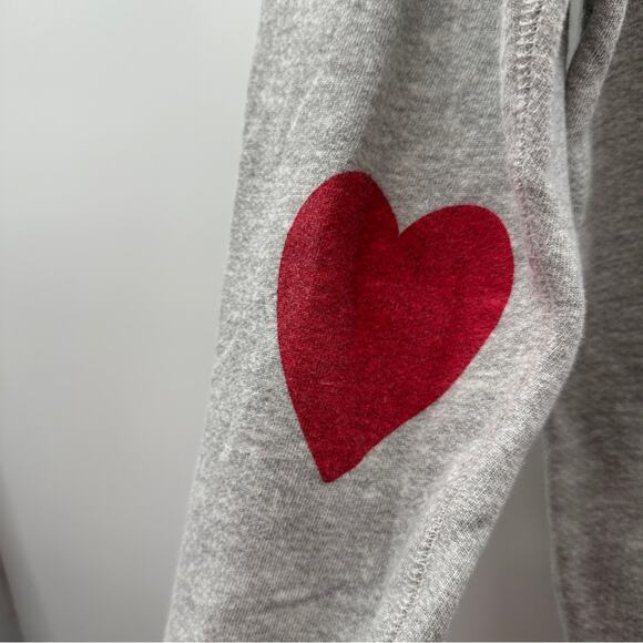 Sundry Gray Hang Loose Embroidered Wording Long Sleeve Crewneck Sweater Sz 1 (S) - Picture 5 of 9